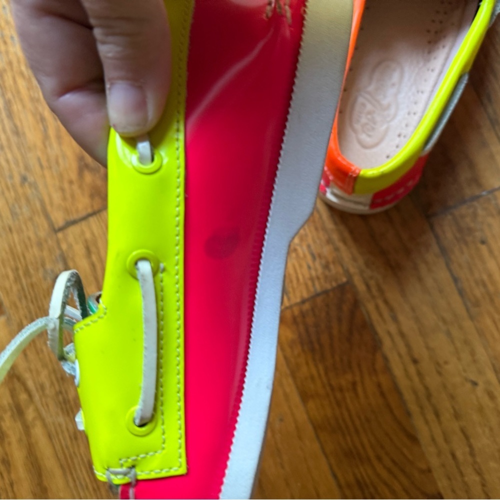 Sperry Top Sider *Rare* Neon size: 7 - Picture 4 of 8